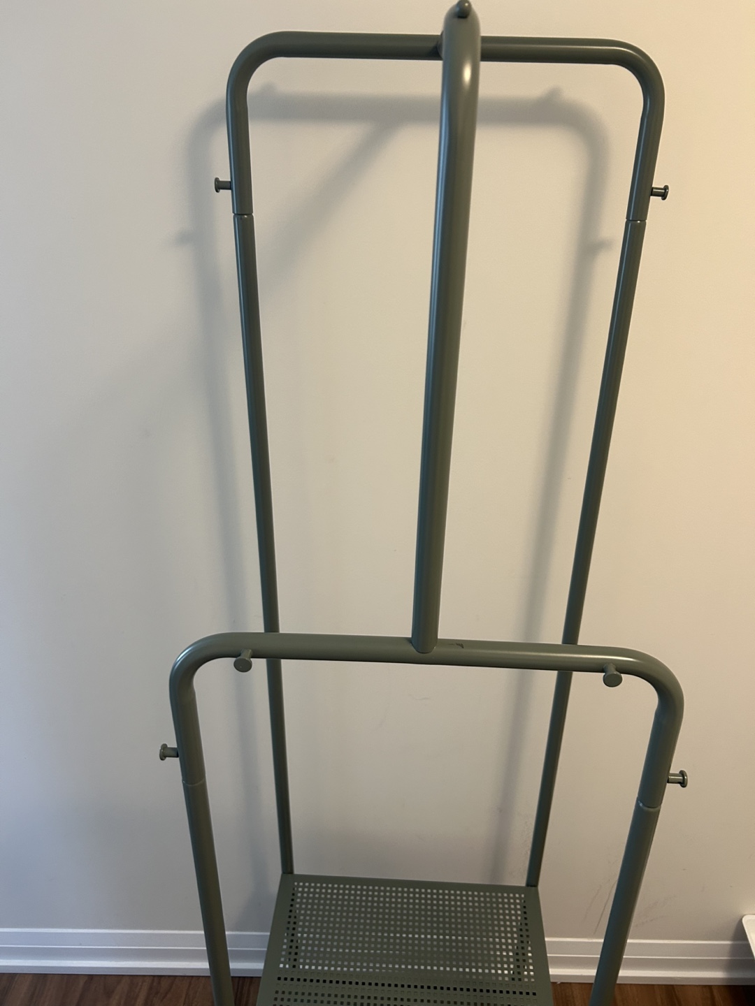 IKEA NIKKEBY Clothes Rack and Storage- Green / Gray - photo 2