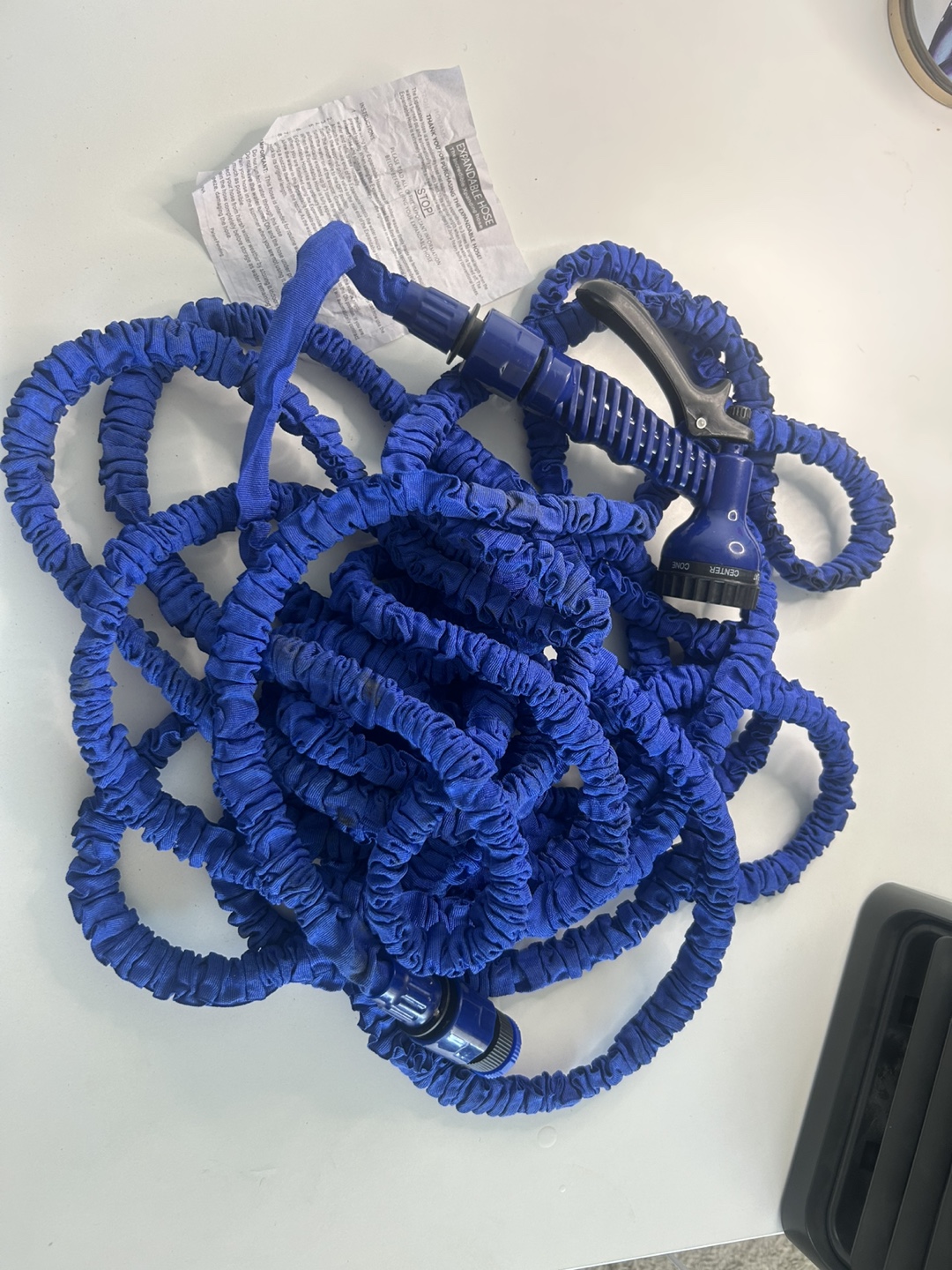Expandable Garden Hose with Spray Nozzle - photo 3