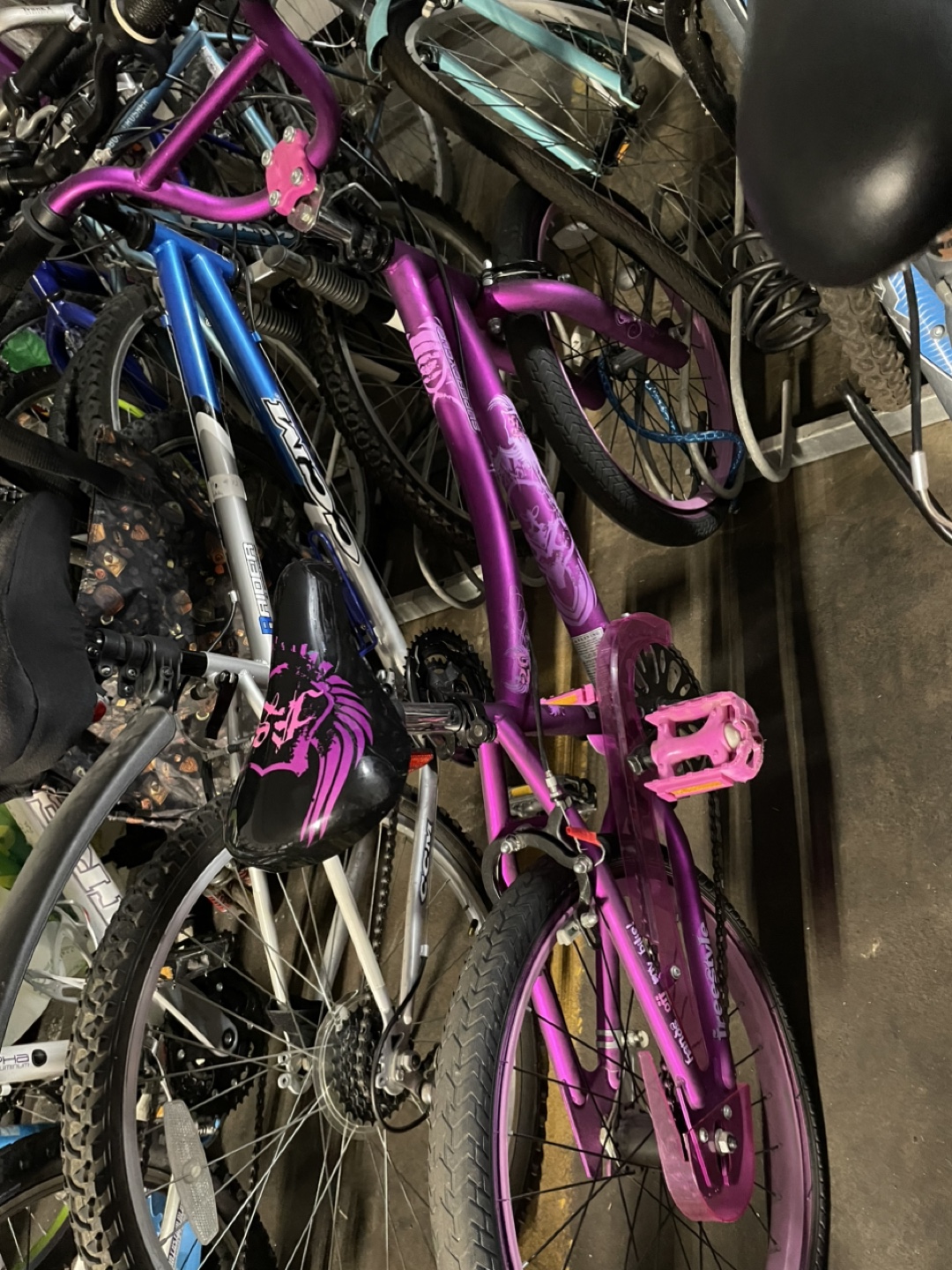 Purple CCM Girls' Bike