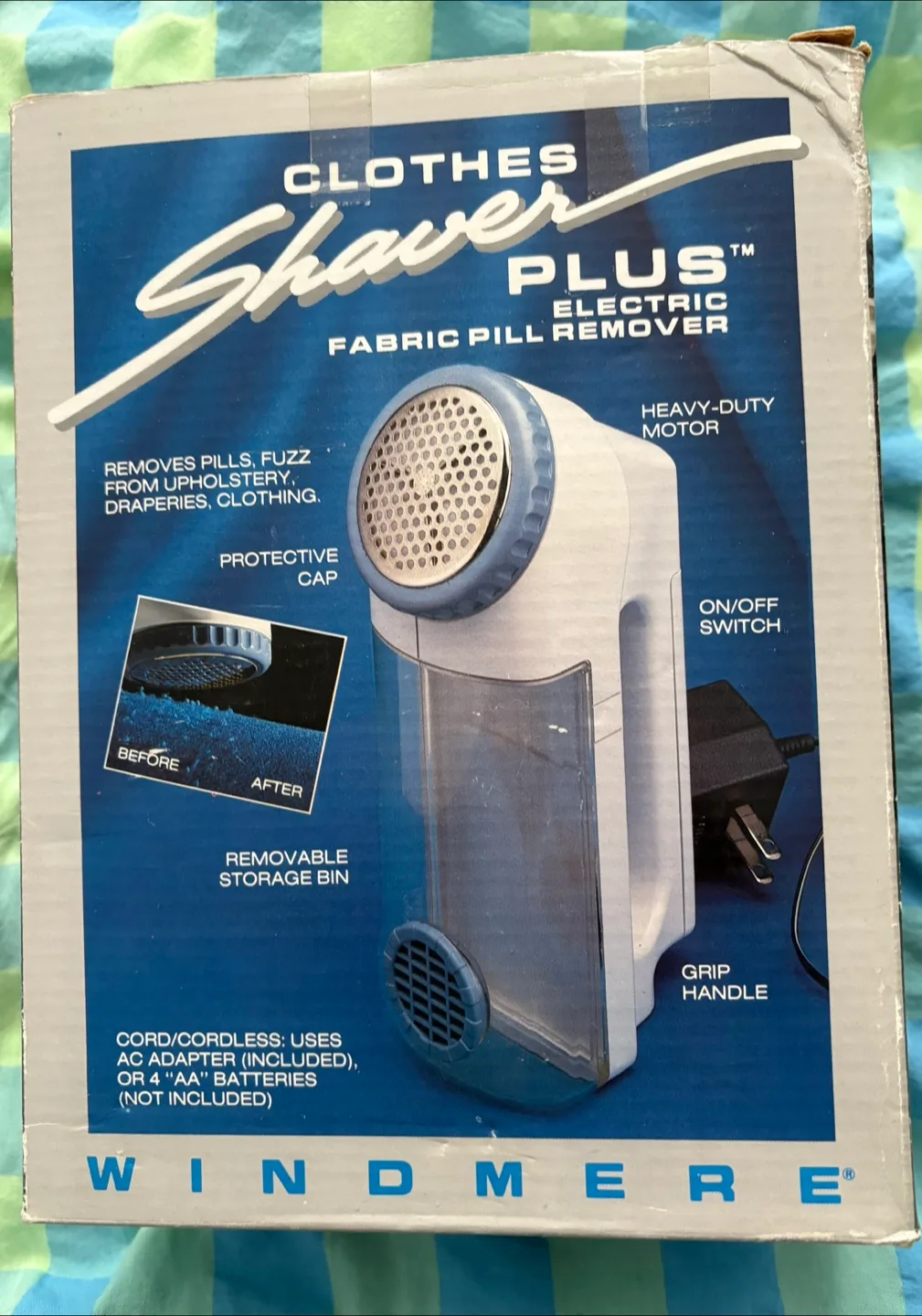 Clothes shaver plus fabric pill remover (Never used) (FREE) thumbnail