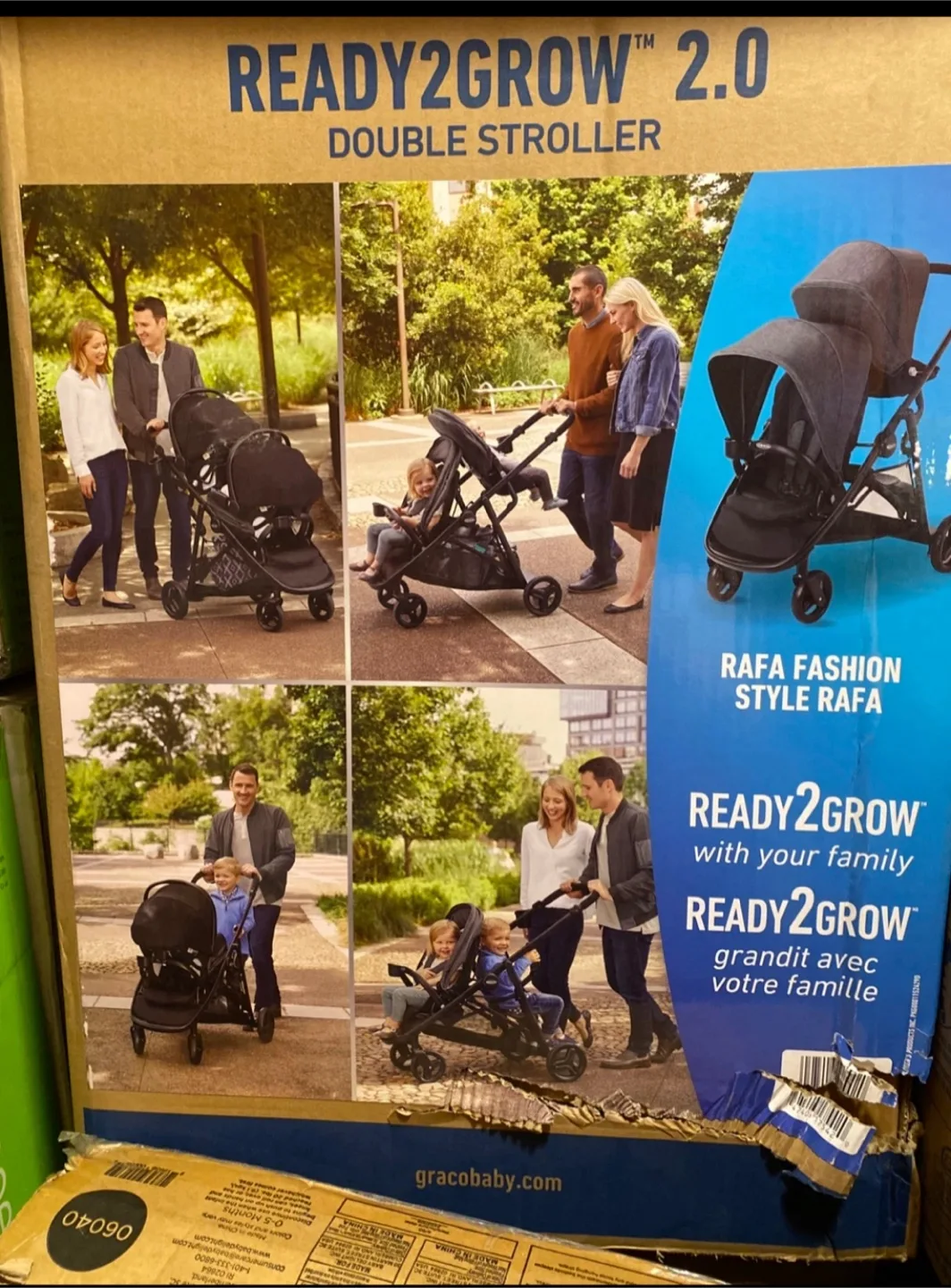 Graco Ready2Grow 2.0 Double Stroller - Rafa thumbnail