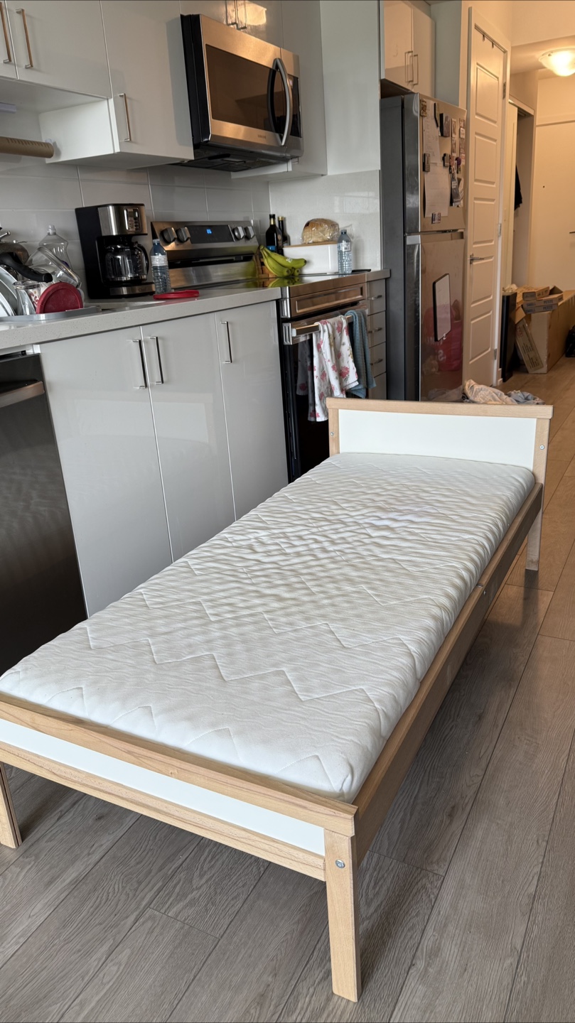 IKEA Kritter Toddler Bed Frame with Mattress - photo 5