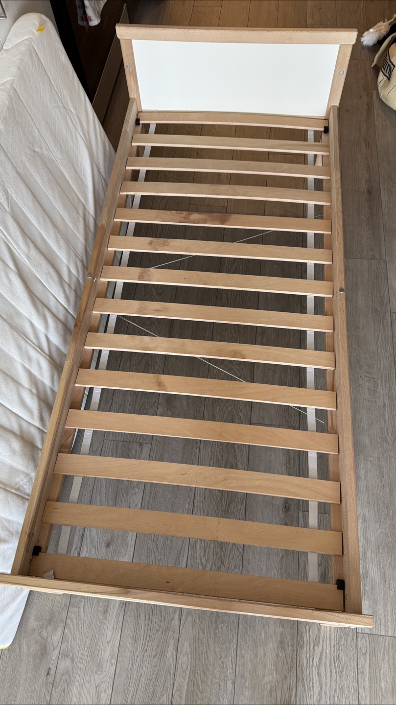 IKEA Kritter Toddler Bed Frame with Mattress - photo 3