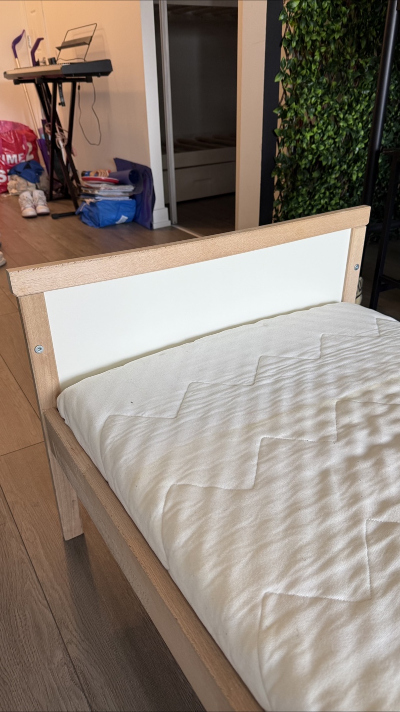 IKEA Kritter Toddler Bed Frame with Mattress - photo 2