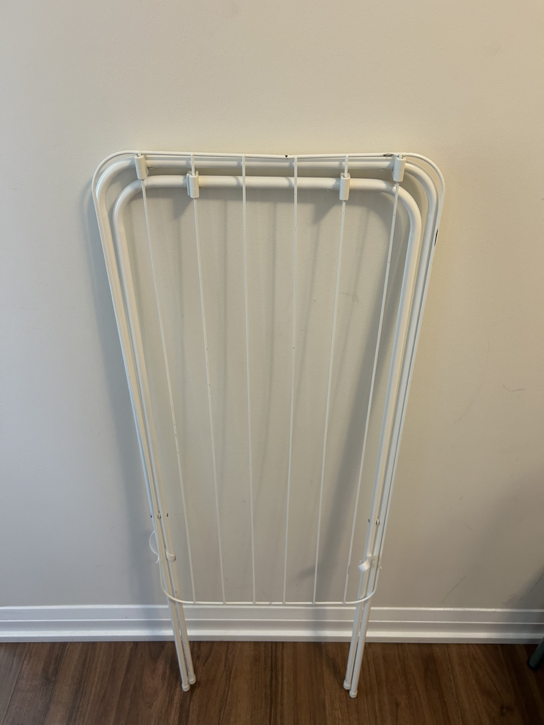 White Clothes Drying Rack - photo 2