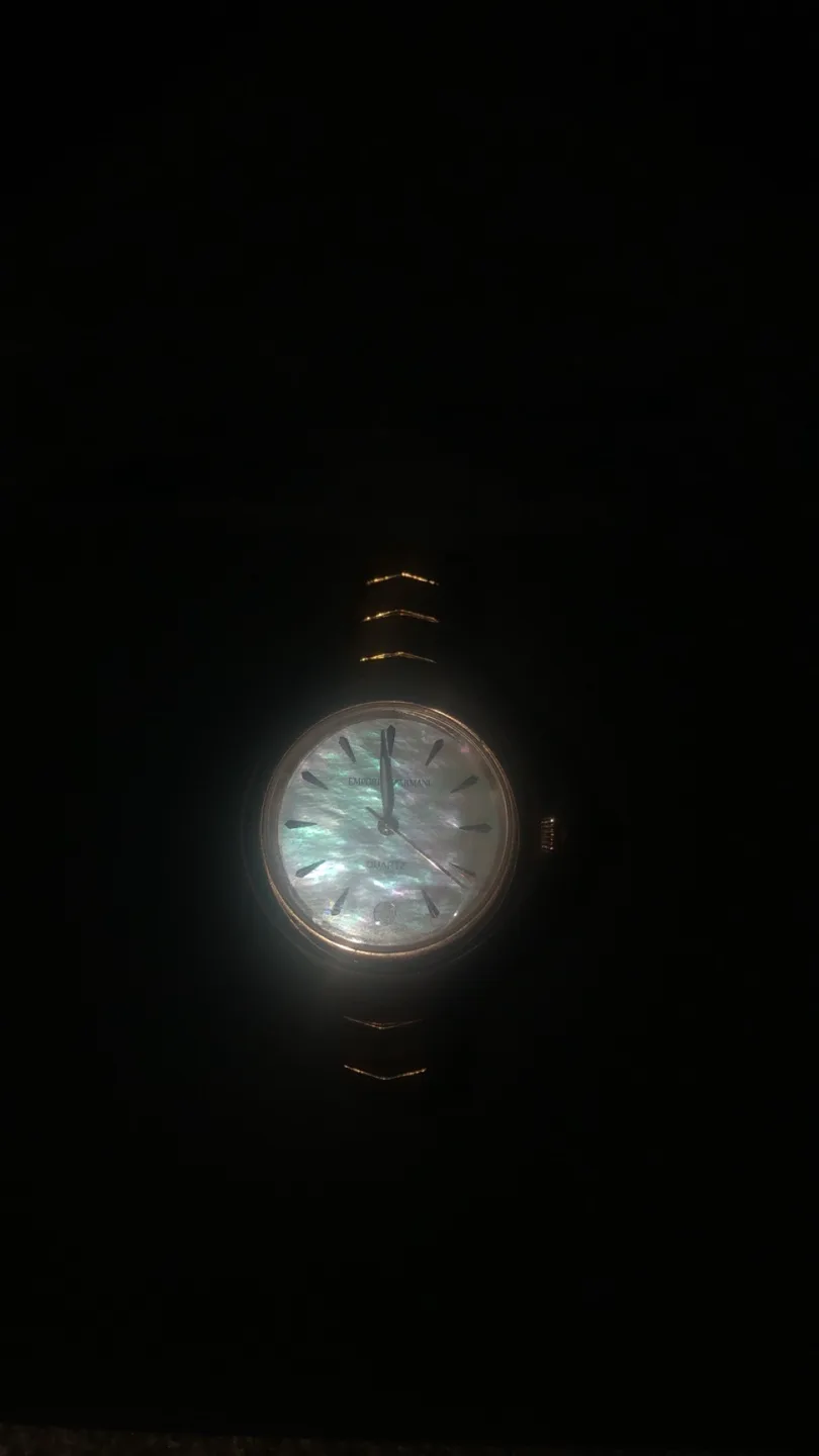 Emporio Armani Gold Ladies Watch thumbnail