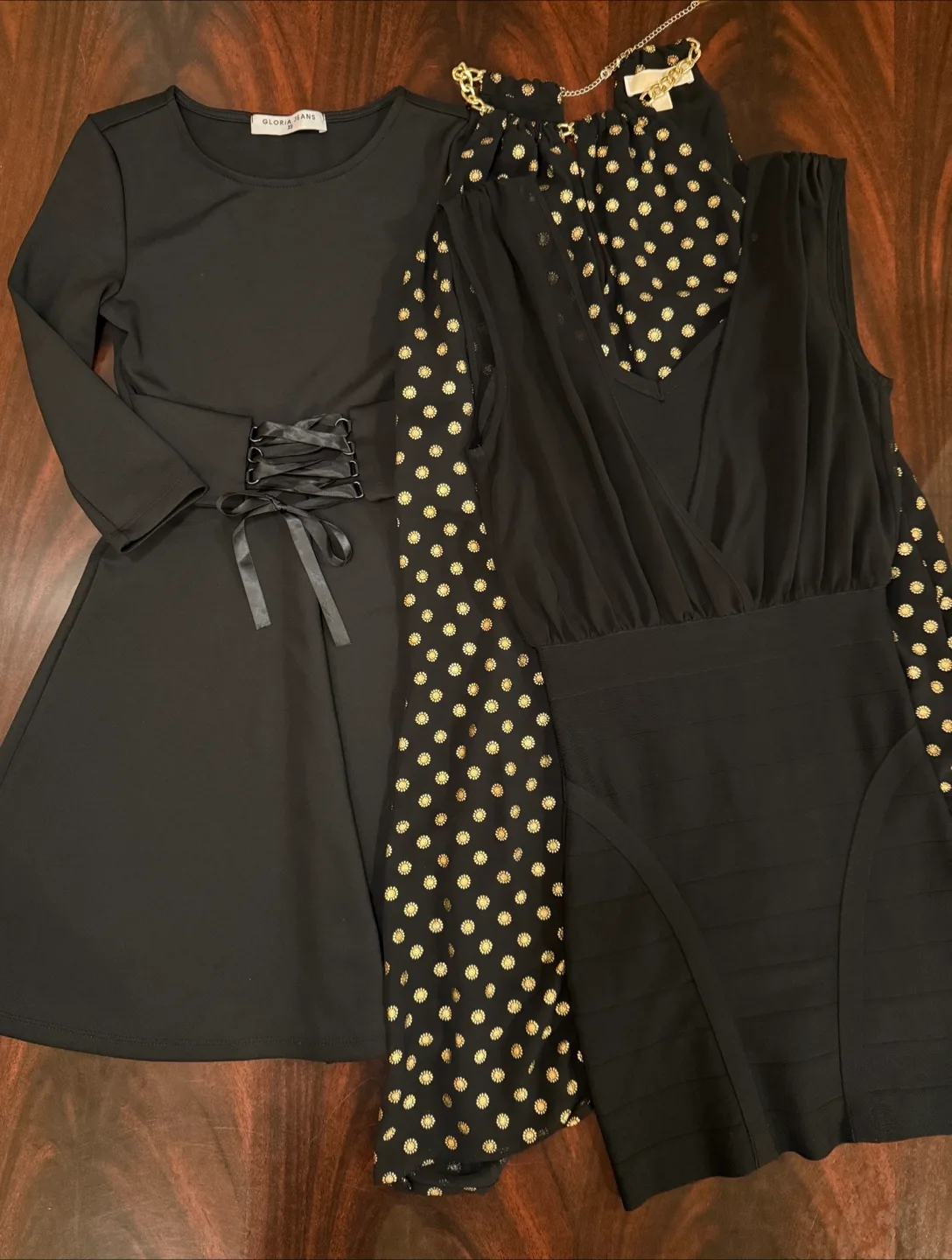 3 Black Dresses - 1 for $10 or 3 for $25 - MK, Bebe - XS thumbnail