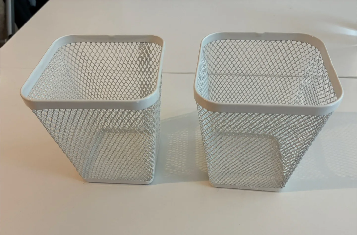 2 wire basket pencil holders thumbnail
