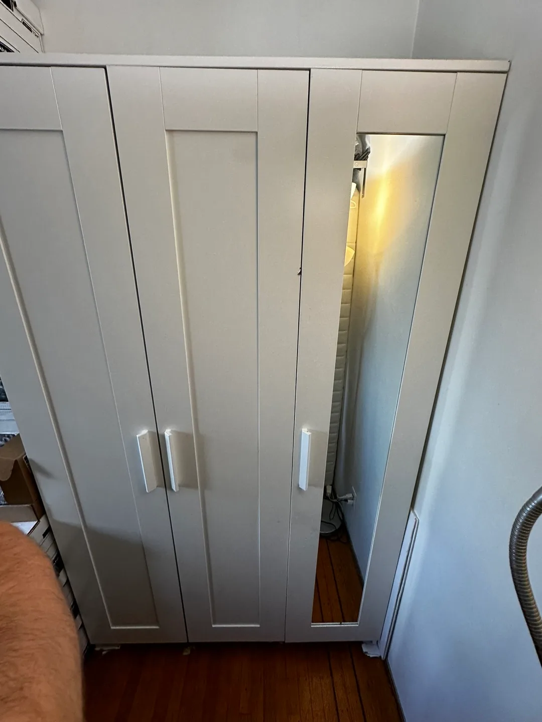 IKEA BRIMNES Wardrobe with 3 doors thumbnail