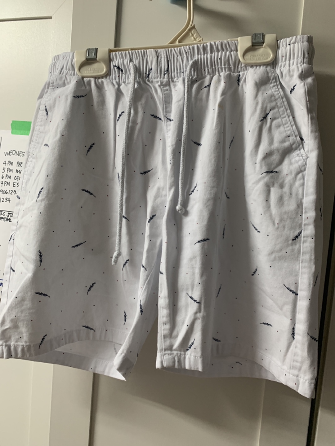 White Patterned Shorts - photo 2