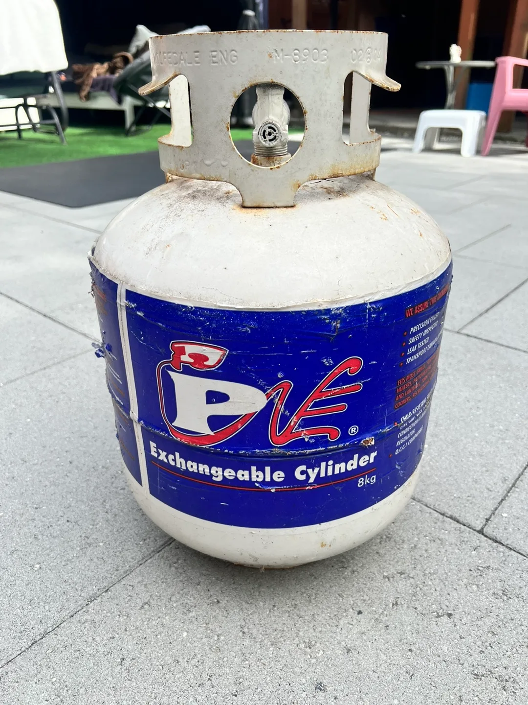 PVE Exchangeable propane tank thumbnail