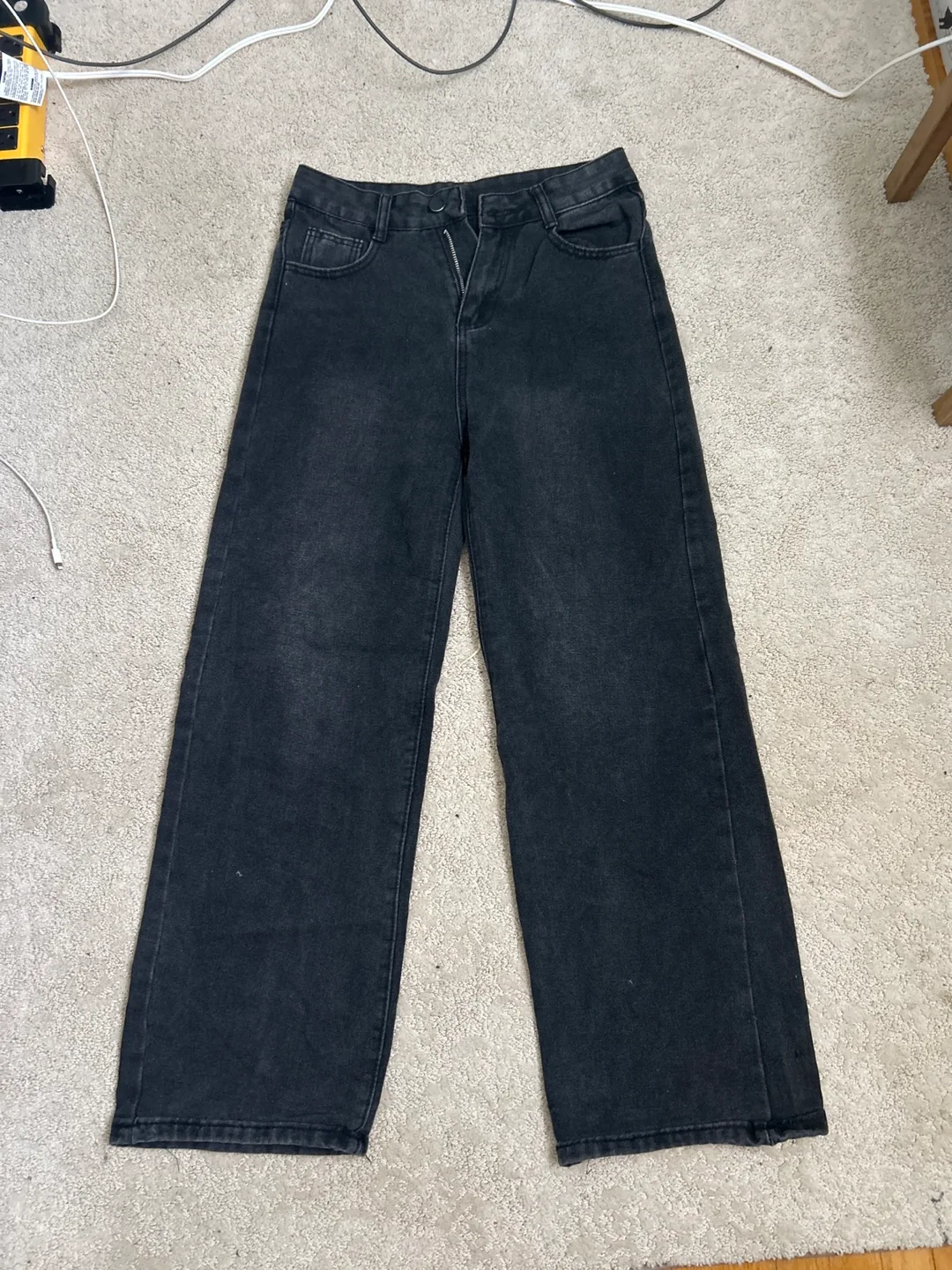 baggy thrifted jeans thumbnail