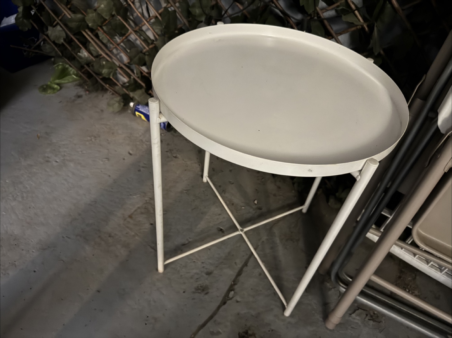 White Side Table