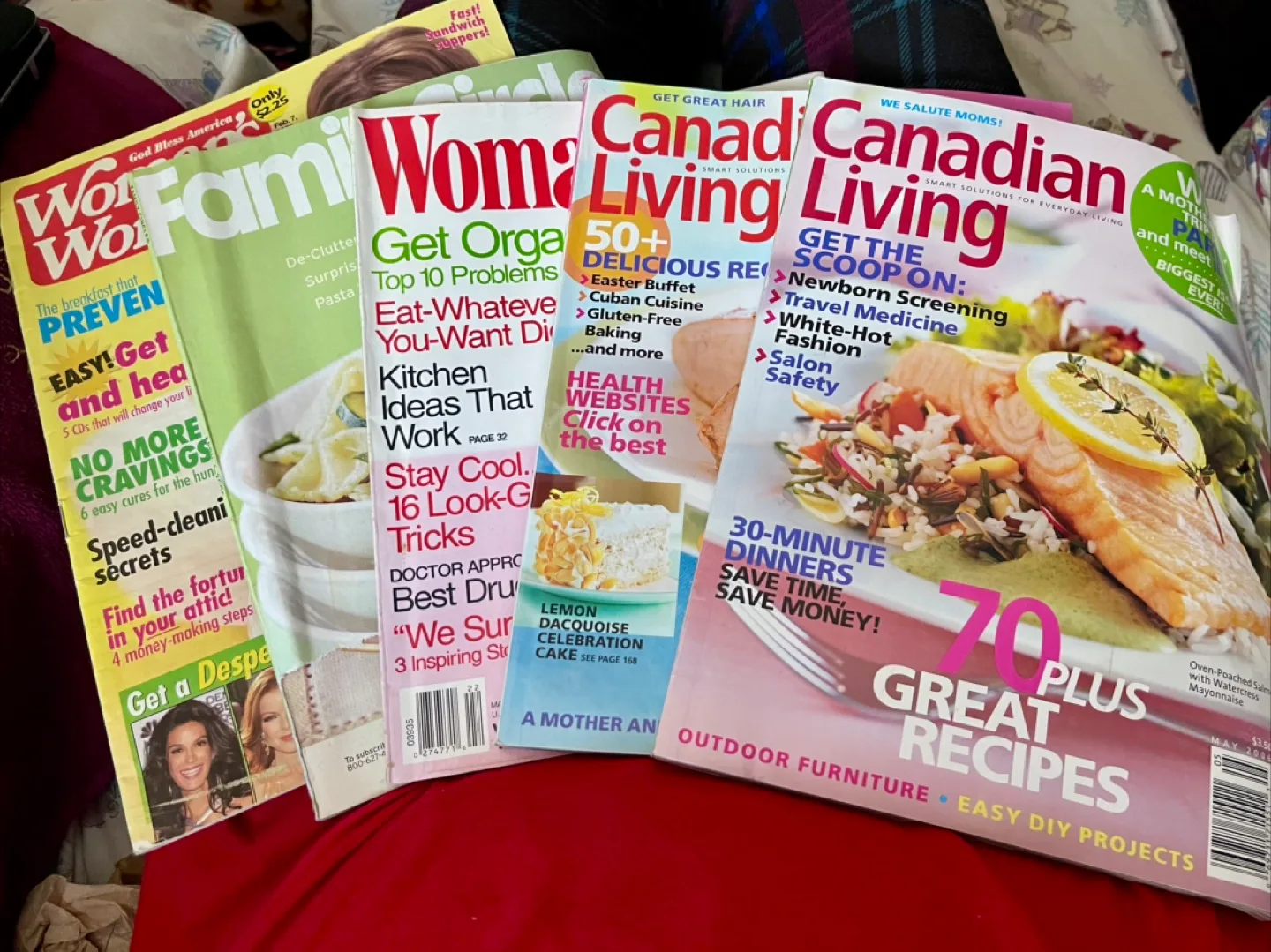 Small Sampling of Magazines available - wide variety $5 a bag thumbnail