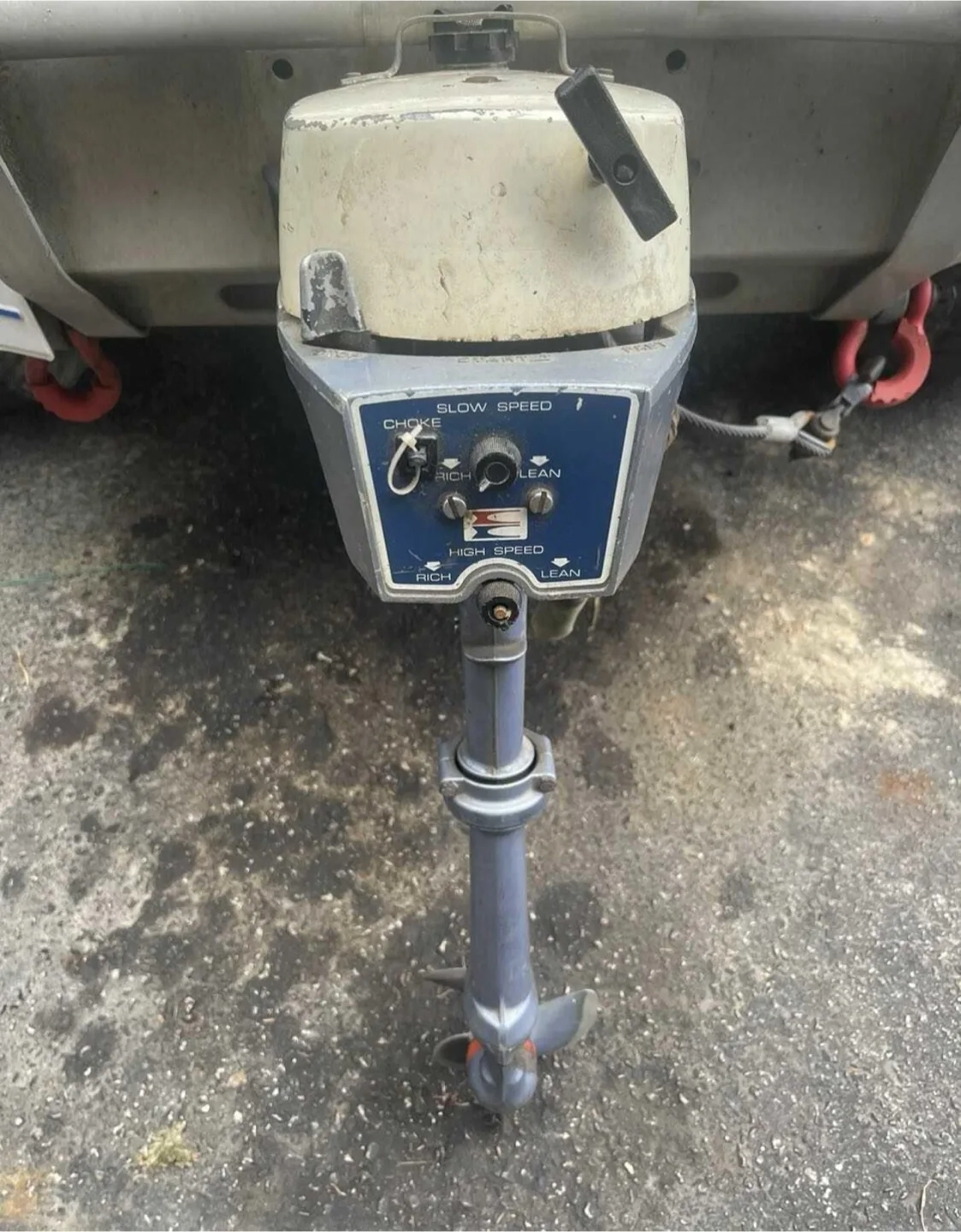 Vintage Evinrude Mate 2 HP Gas Outboard image indicator(3)