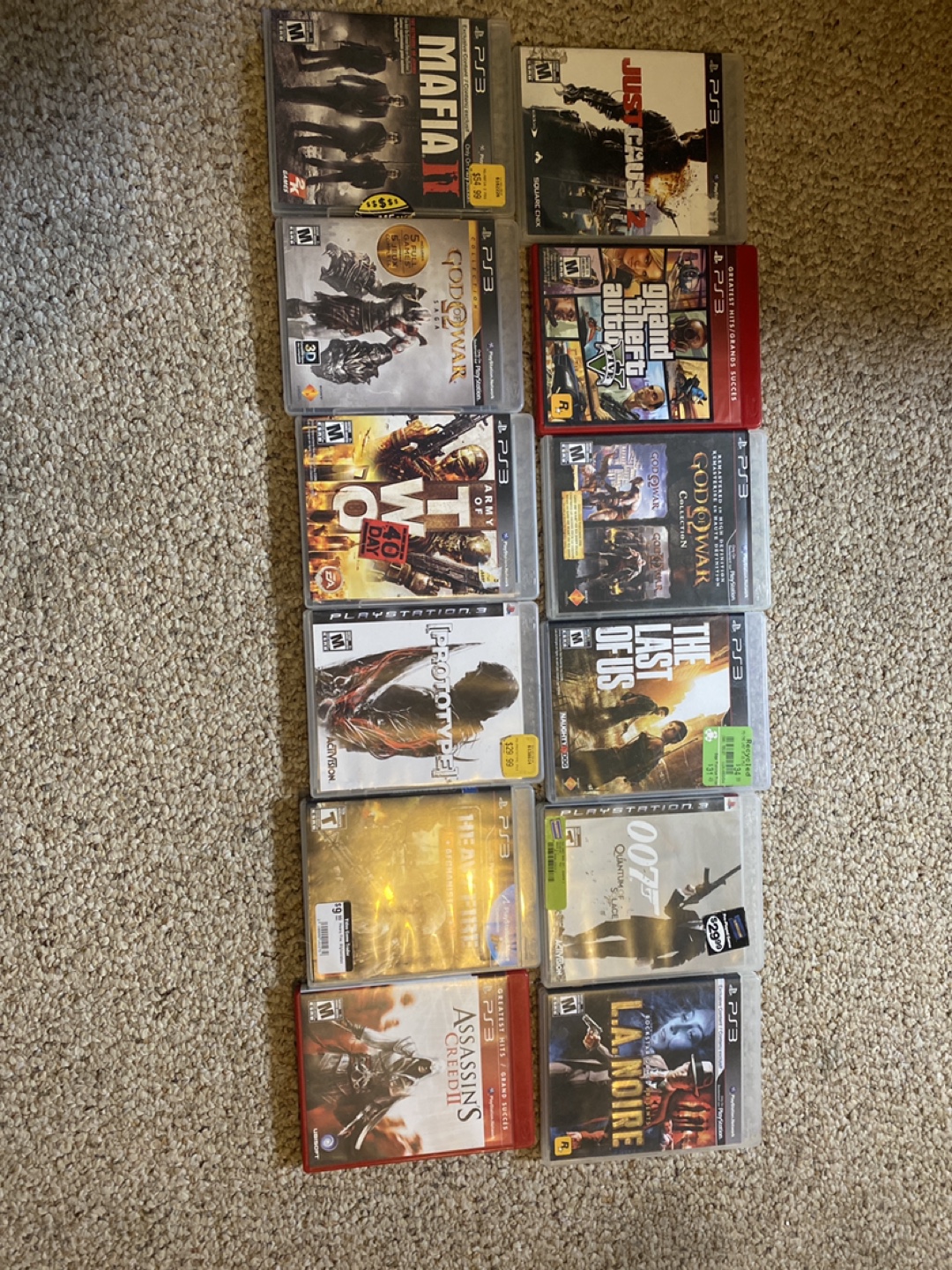 PS3 Games: Mafia, God of War, GTA, Last of Us & More!