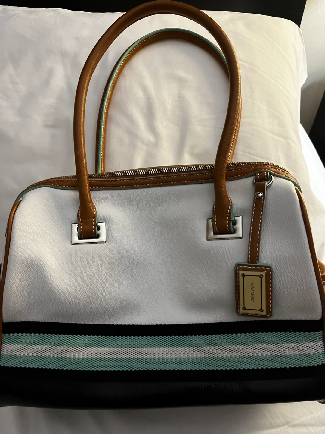 Nine West Satchel Handbag thumbnail