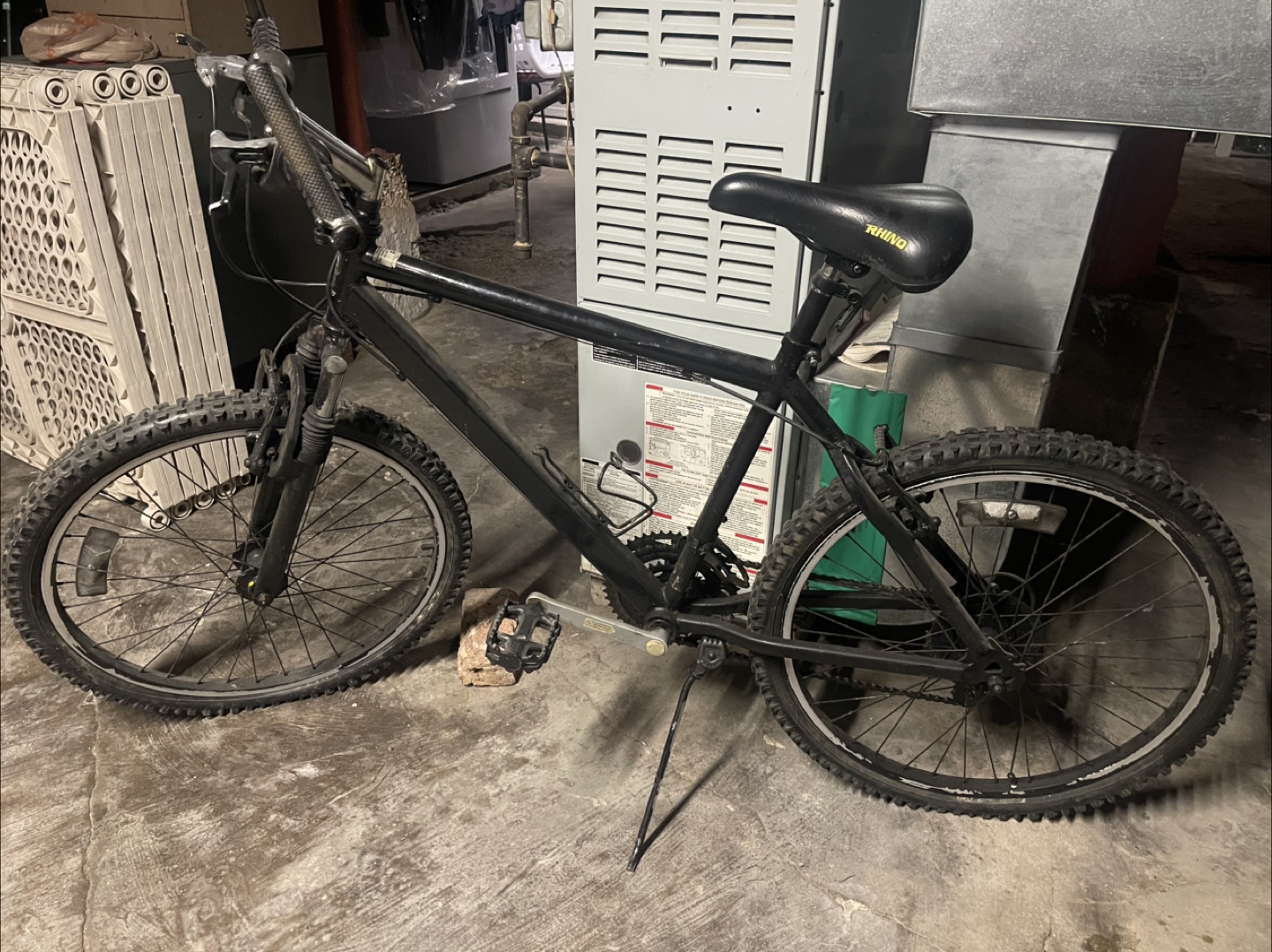 Rhino Mountain Bike - Black