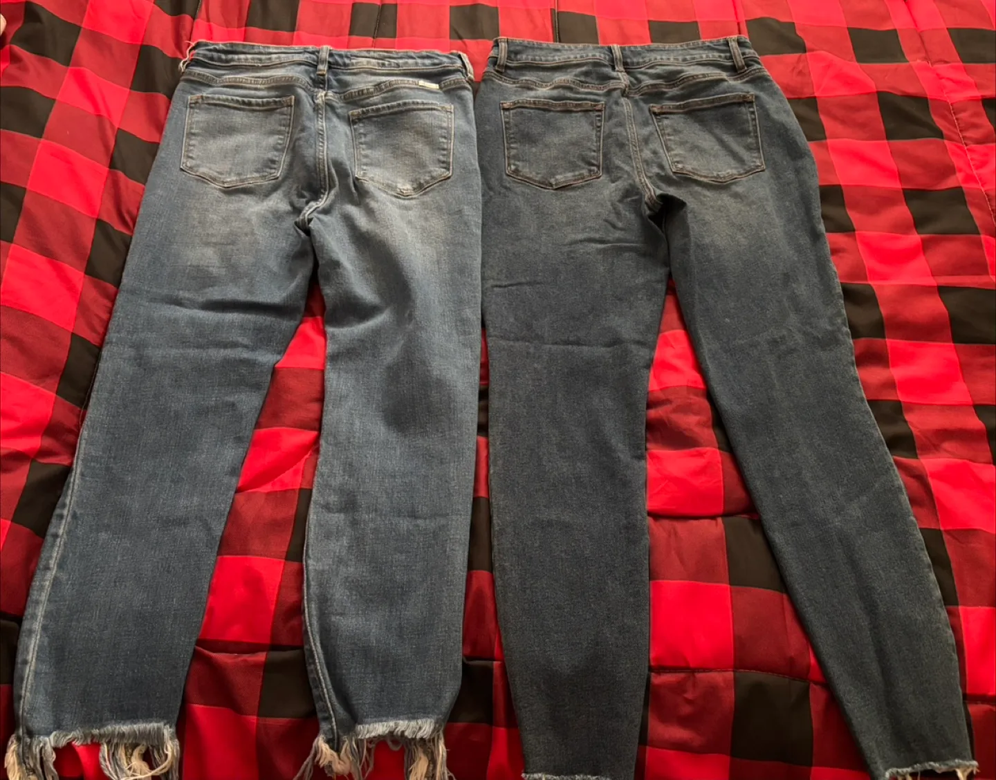 Two Pairs of Ripped Denim Jeans image indicator(2)