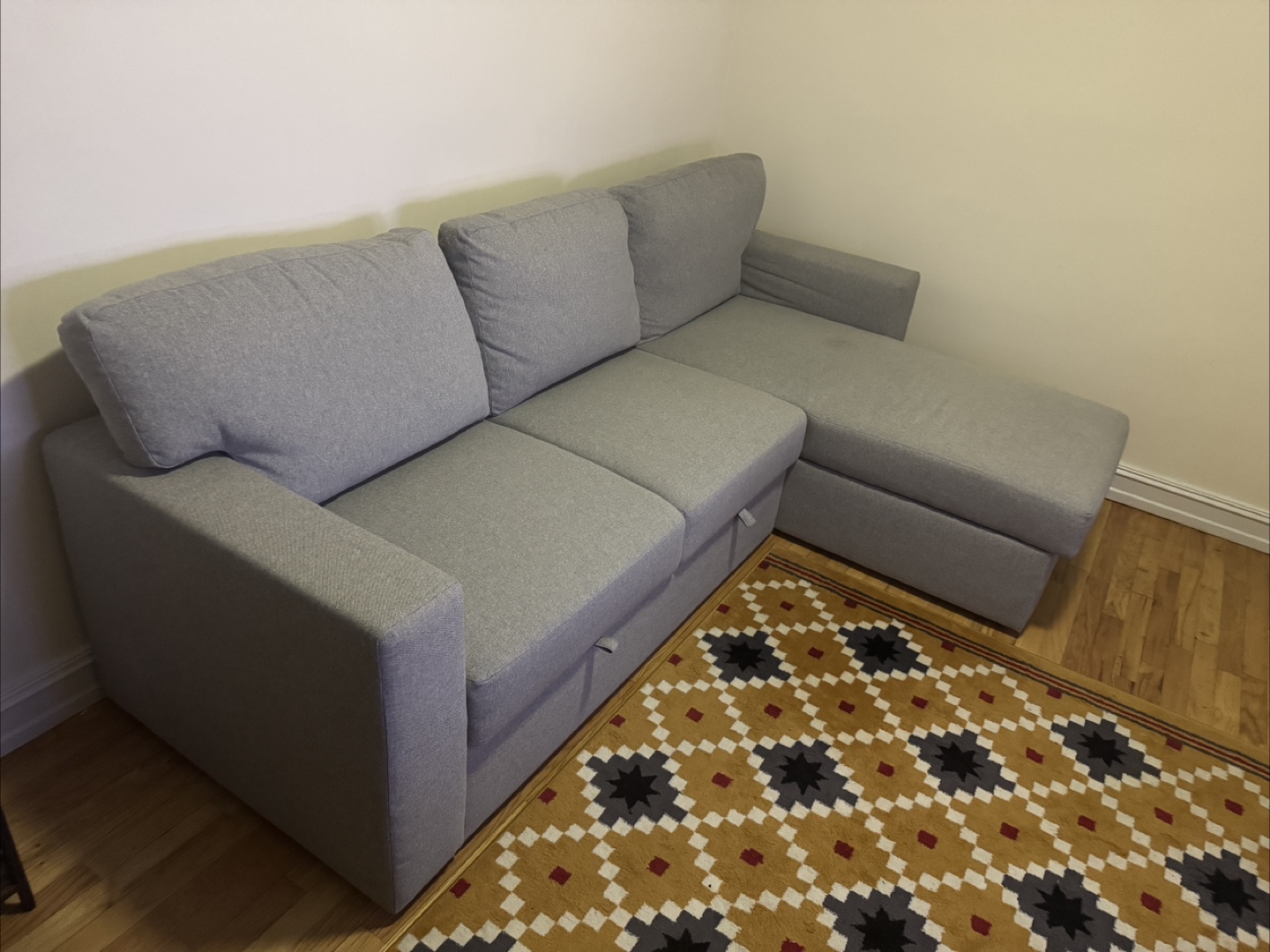 Sleeper Sofa Couch - Modern Pullout - Ikea Barslov - photo 2