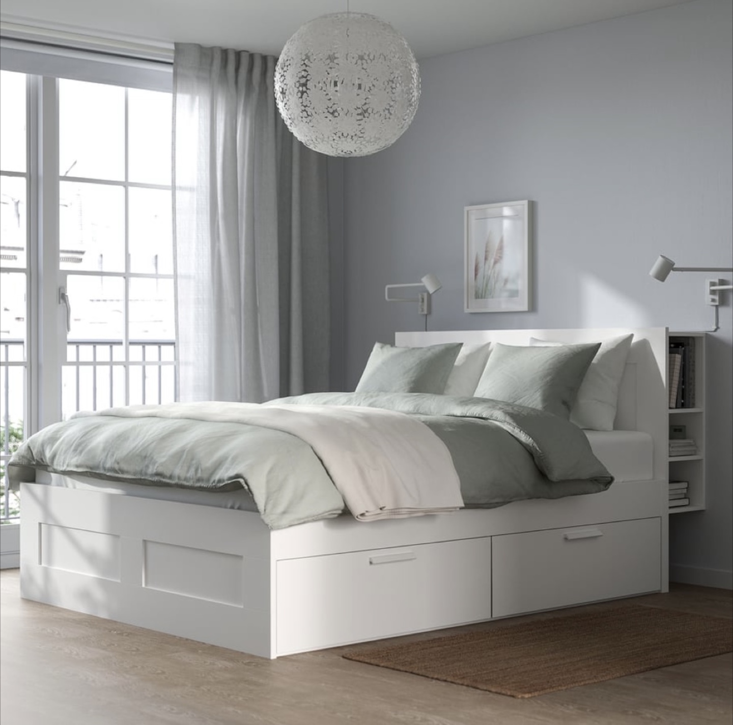 Ikea Brimnes Full Size Bed - photo 3