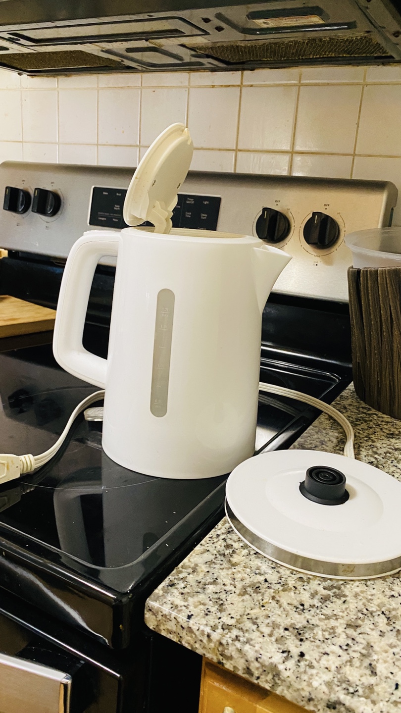 White Electric Kettle