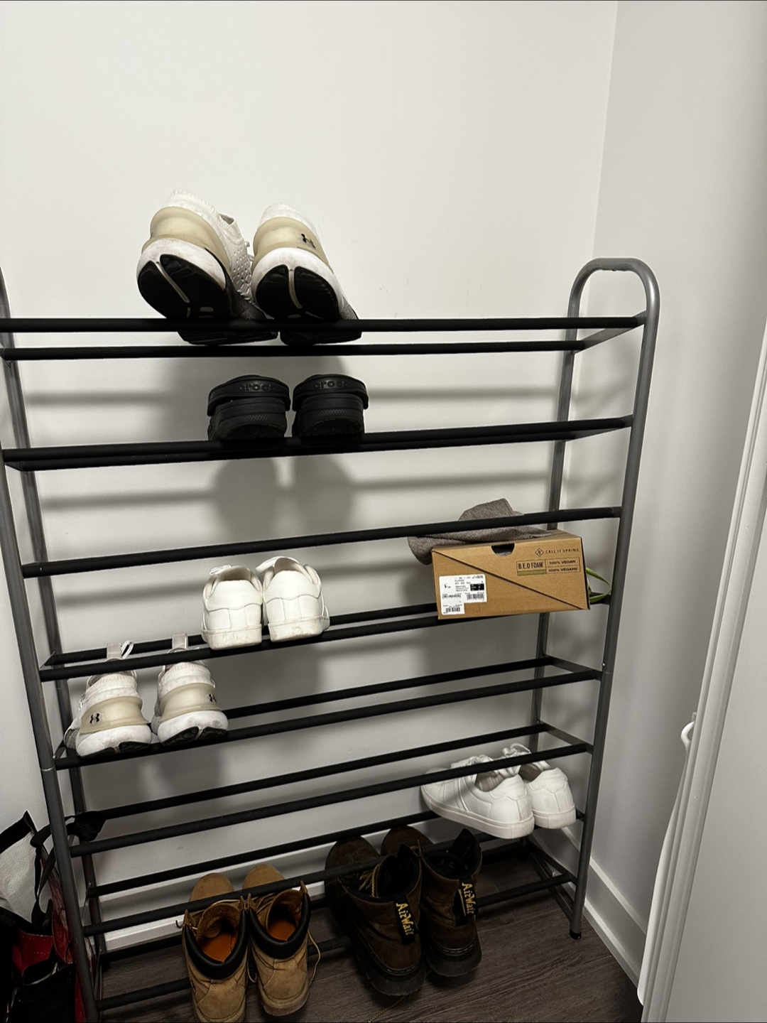 Mainstays 8-Tier Shoe Rack - Holds 40 Pairs! - photo 4