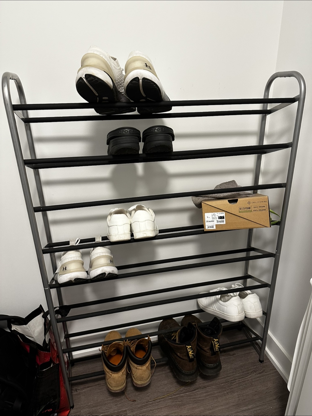 Mainstays 8-Tier Shoe Rack - Holds 40 Pairs! - photo 3
