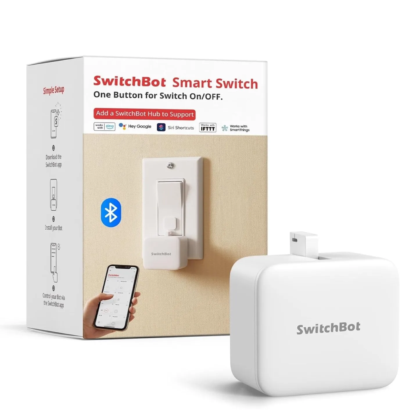 SwitchBot Bot Smart Switch - Like New! thumbnail