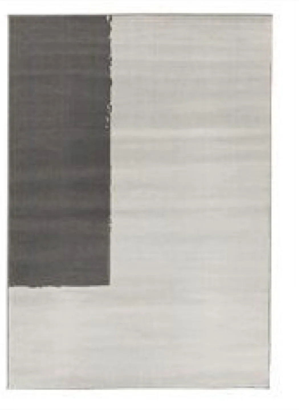 Area Rug - Grey and White thumbnail