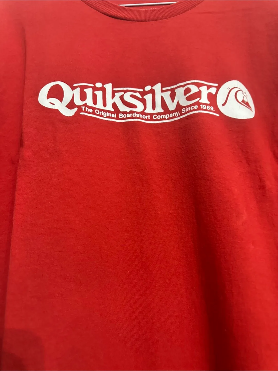 Quiksilver Red T-Shirt - Size XL image indicator(3)