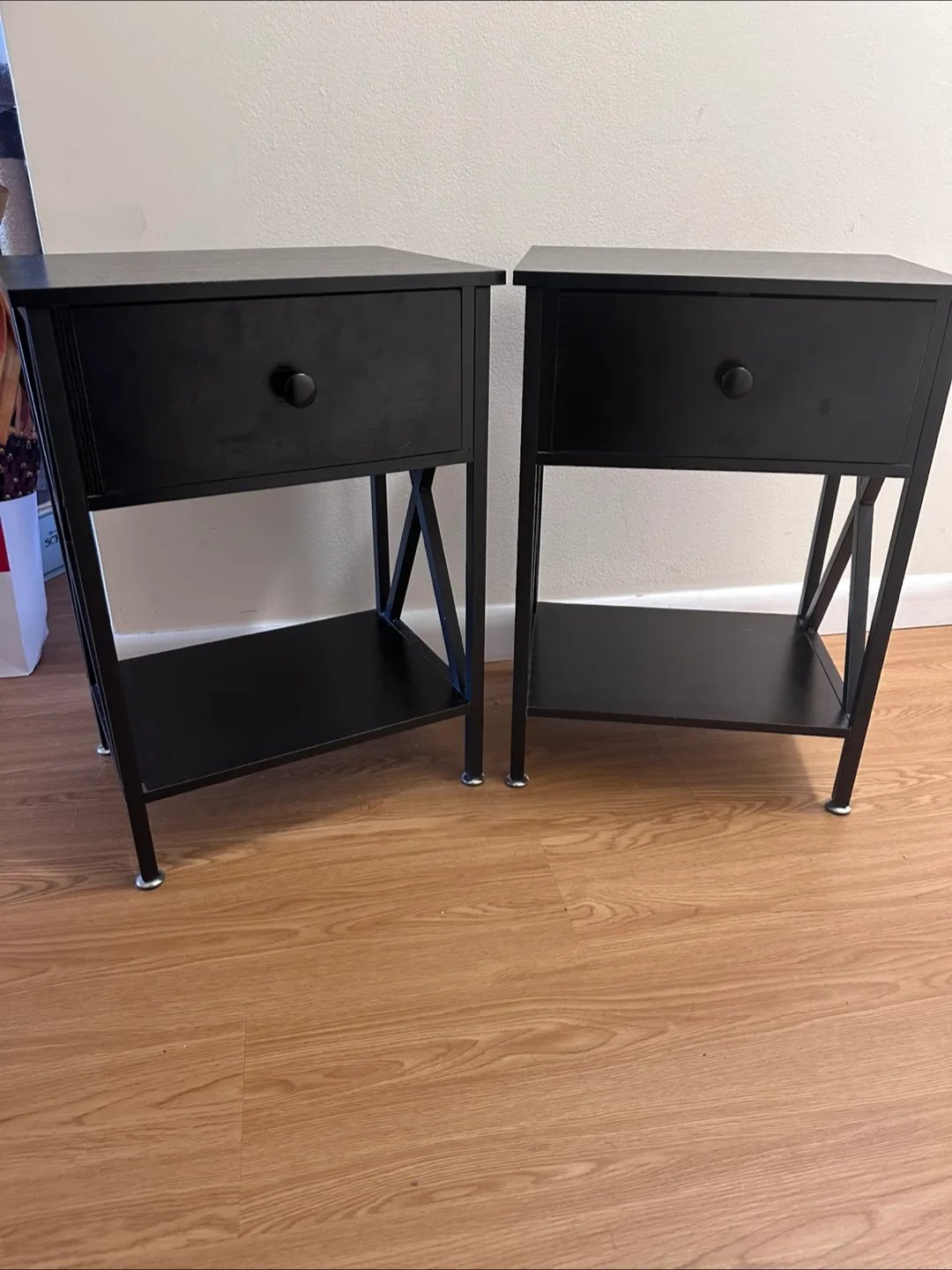 Black Nightstands (Set of 2) thumbnail