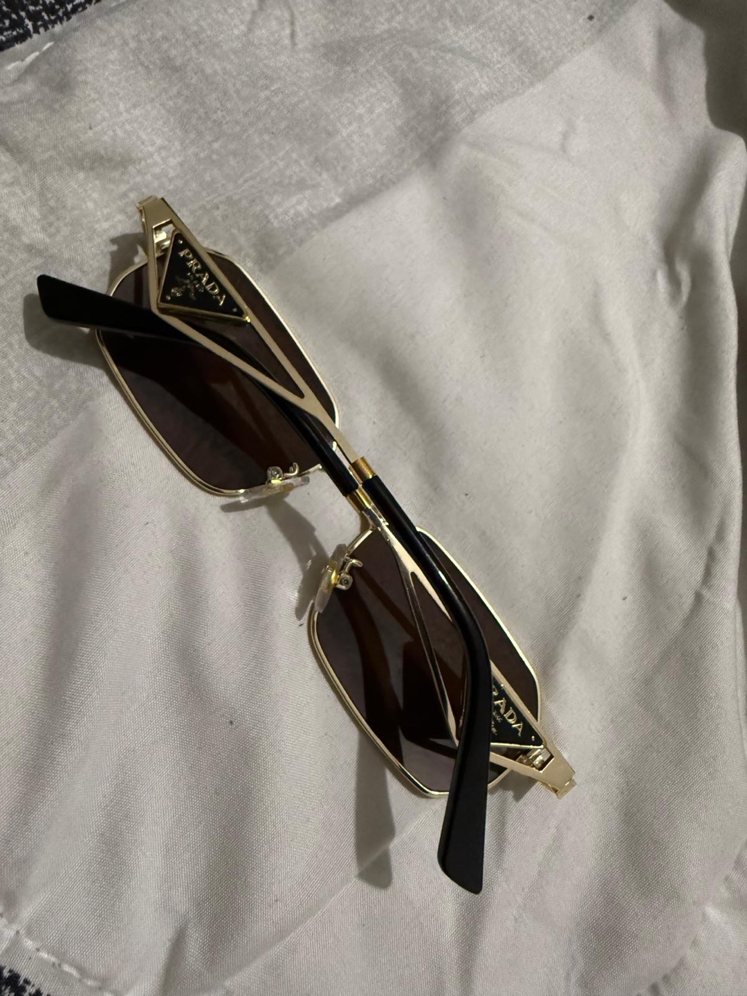 Prada Gold Frame Sunglasses - photo 3