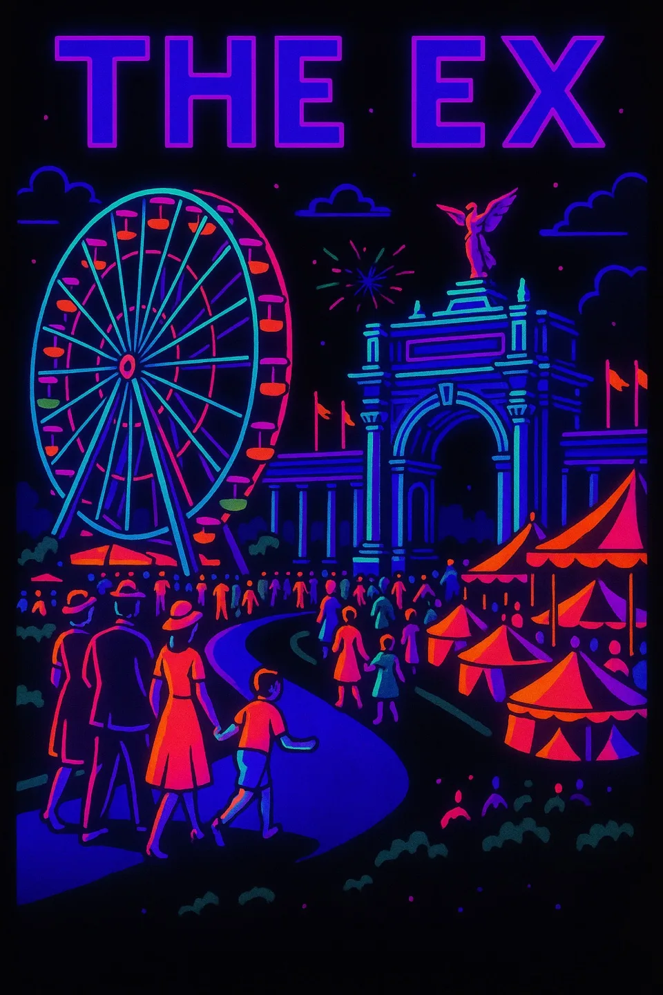 Fine art poster print - the CNE, Princes’ Gates thumbnail