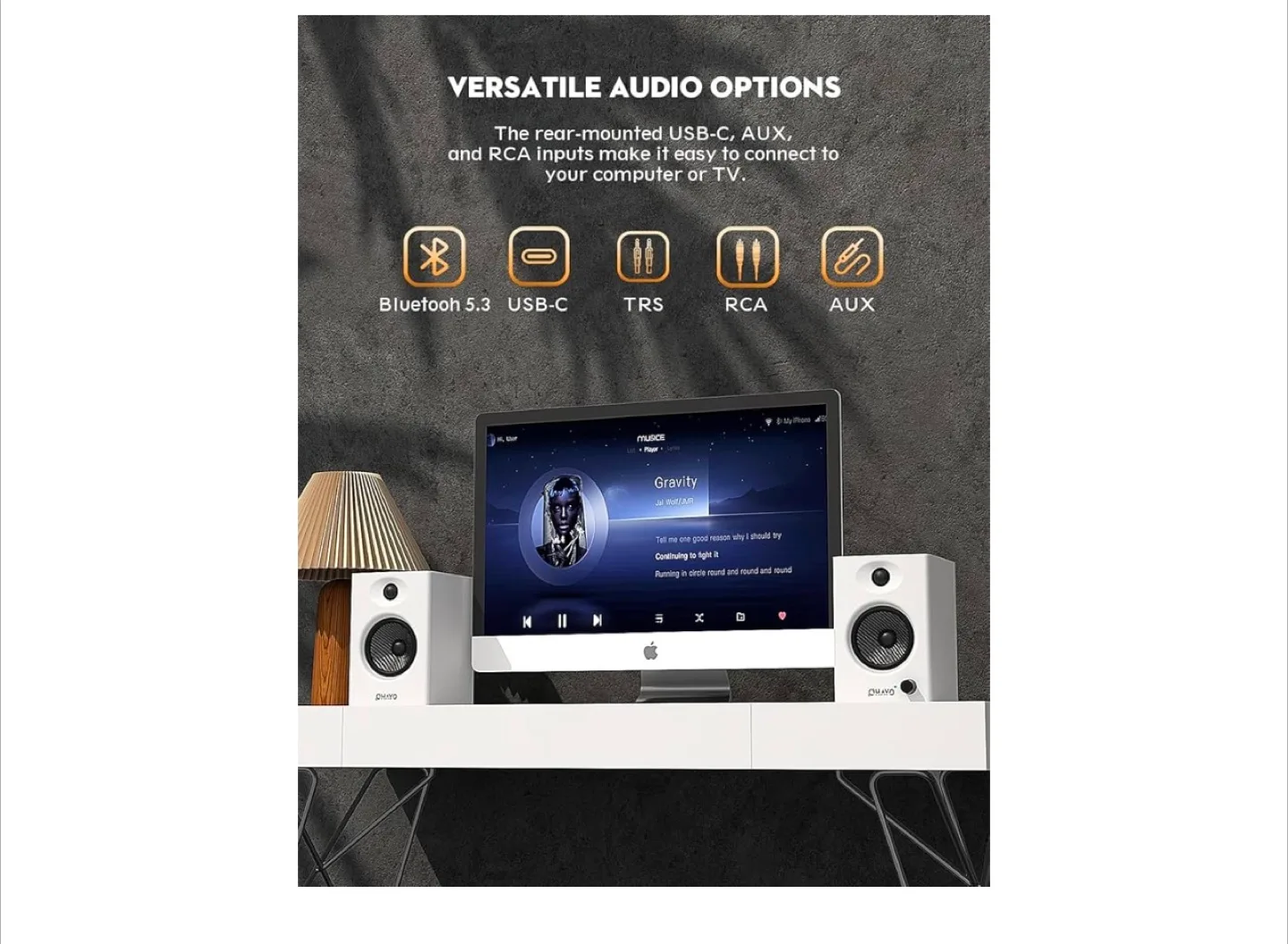 CHAYO C6 Studio Monitor Speakers - White image indicator(4)