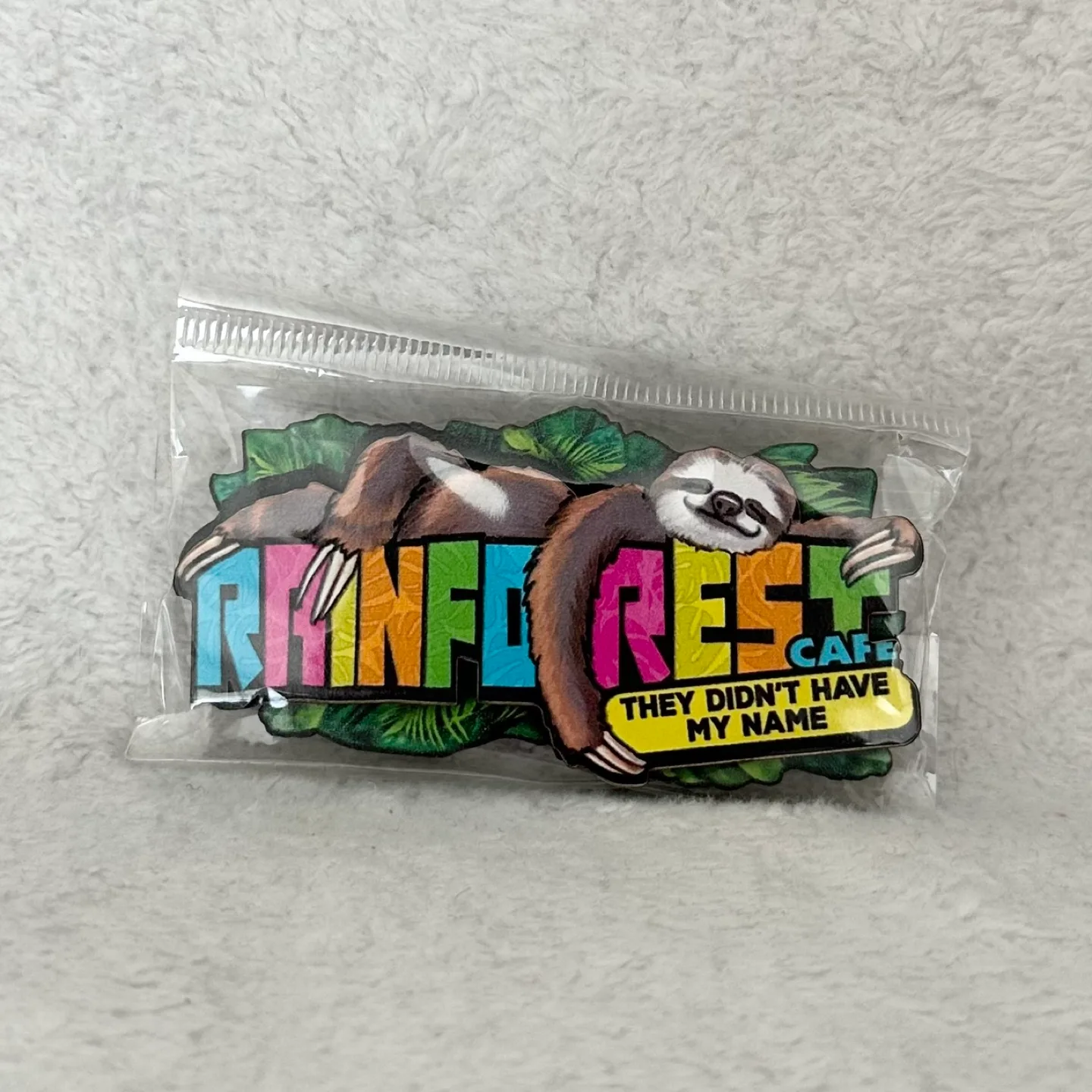 Rainforest Cafe Souvenir Magnet (They didn’t have my Name) thumbnail