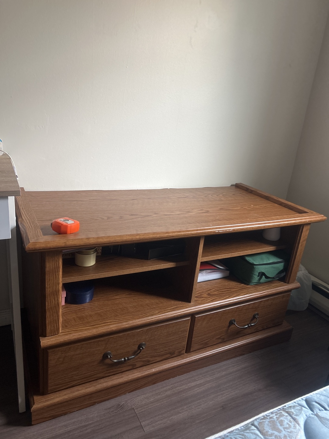 Wooden TV Stand - photo 2