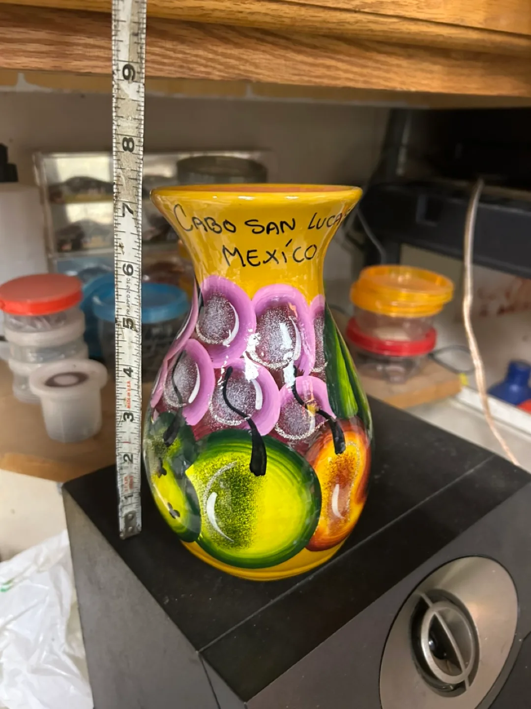 Hand-painted Cabo San Lucas Mexico Vase thumbnail