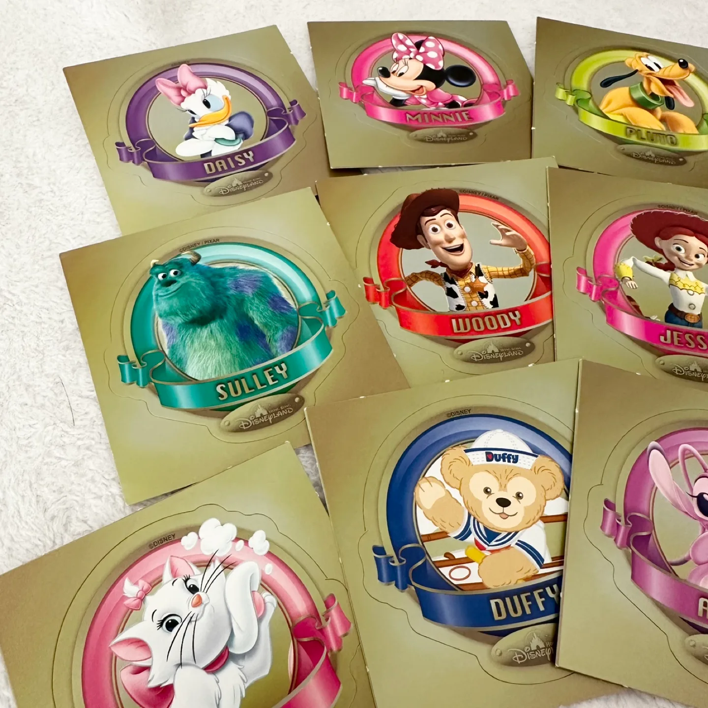 Disney Hong Kong Disneyland exclusive Character Stickers image indicator(2)