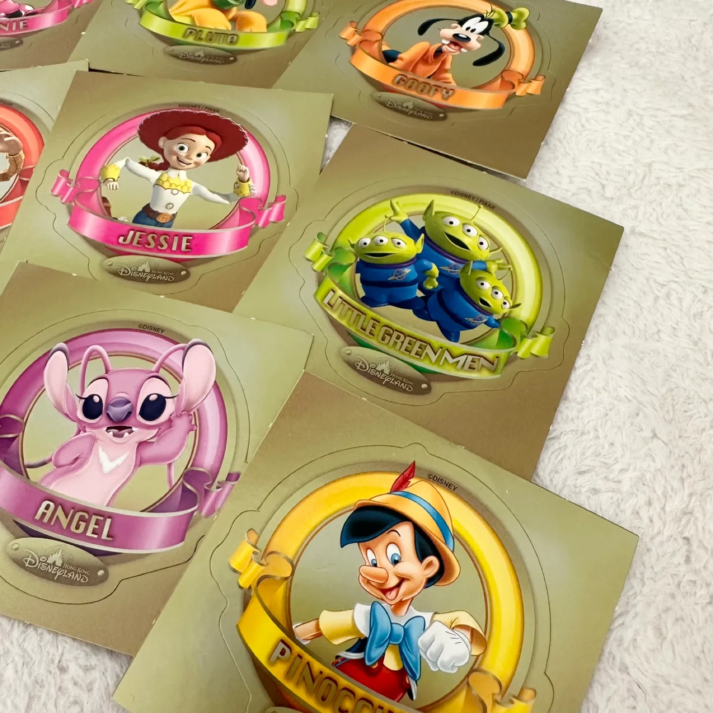 Disney Hong Kong Disneyland exclusive Character Stickers image indicator(3)
