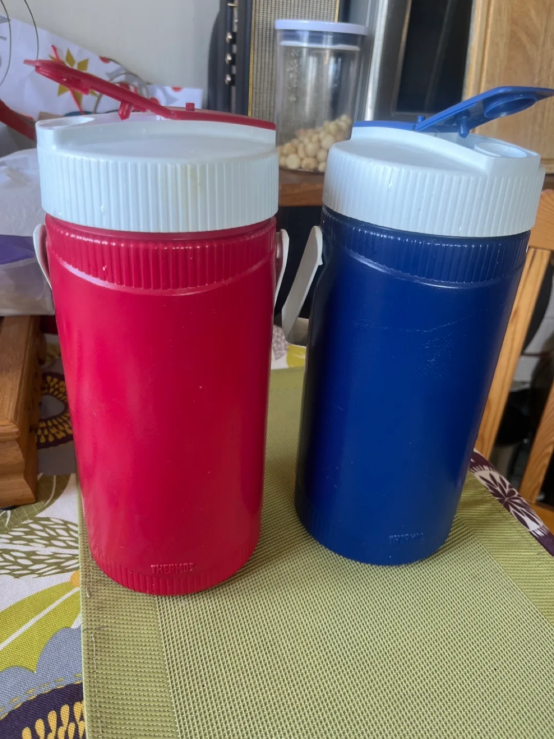 Thermos Water Jugs - Red & Blue thumbnail