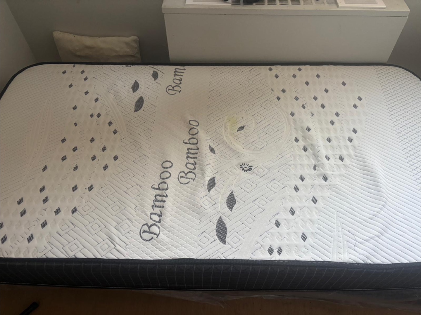 Twin size Bamboo Mattress with bed box