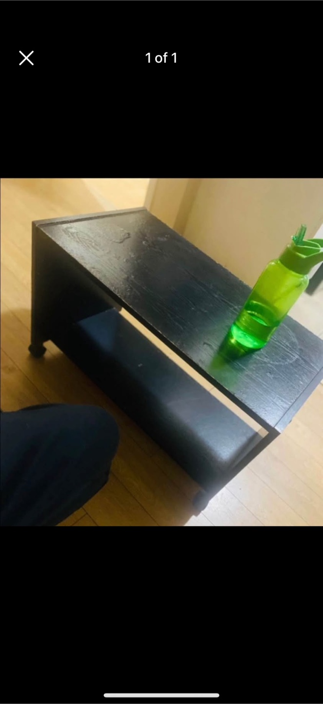 Small Brown Side Table - photo 3