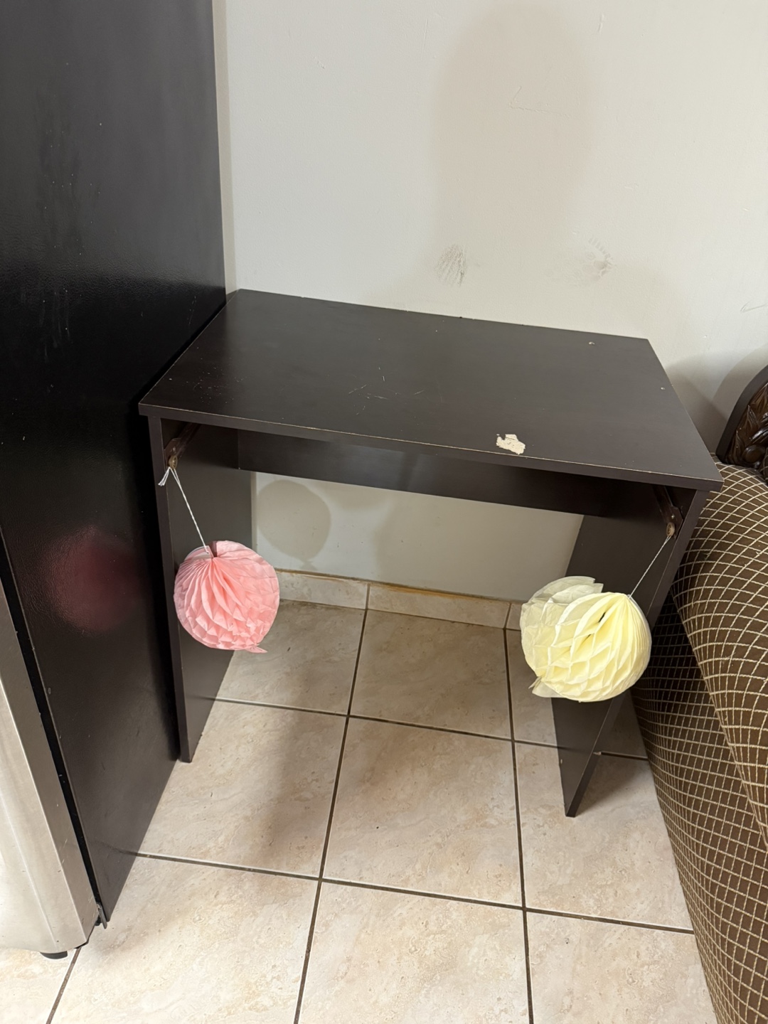 Small Brown Side Table
