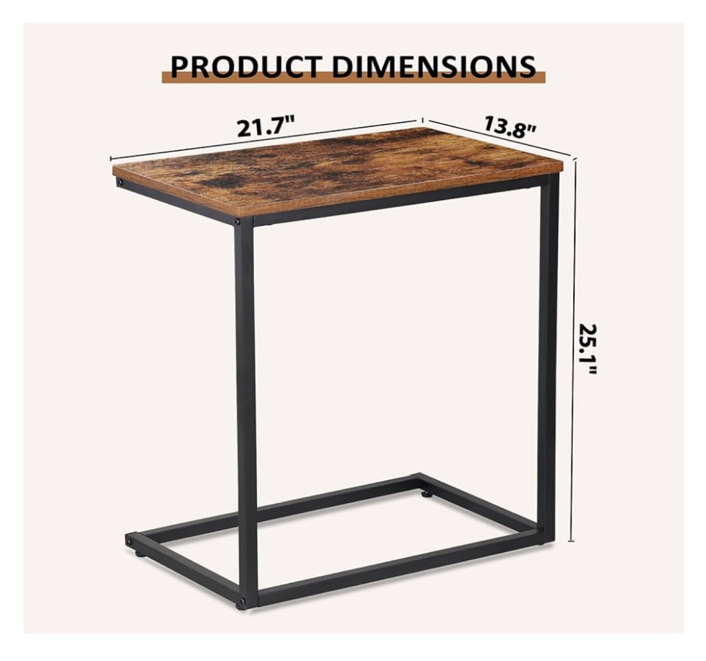 Laptop table/End table - photo 2