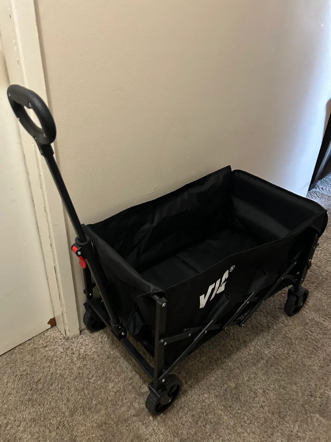VIC Black Folding Wagon thumbnail