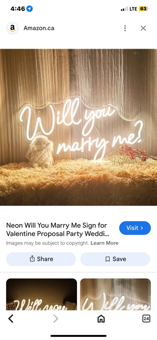 Will you marry me - sign (New) thumbnail