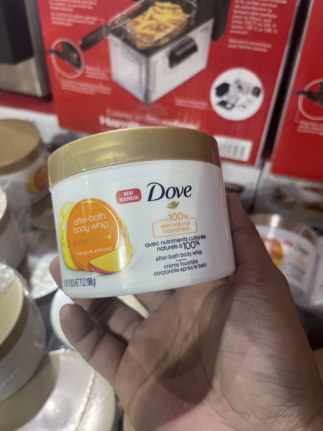 Dove After-Bath Body Whip - Mango & Almond