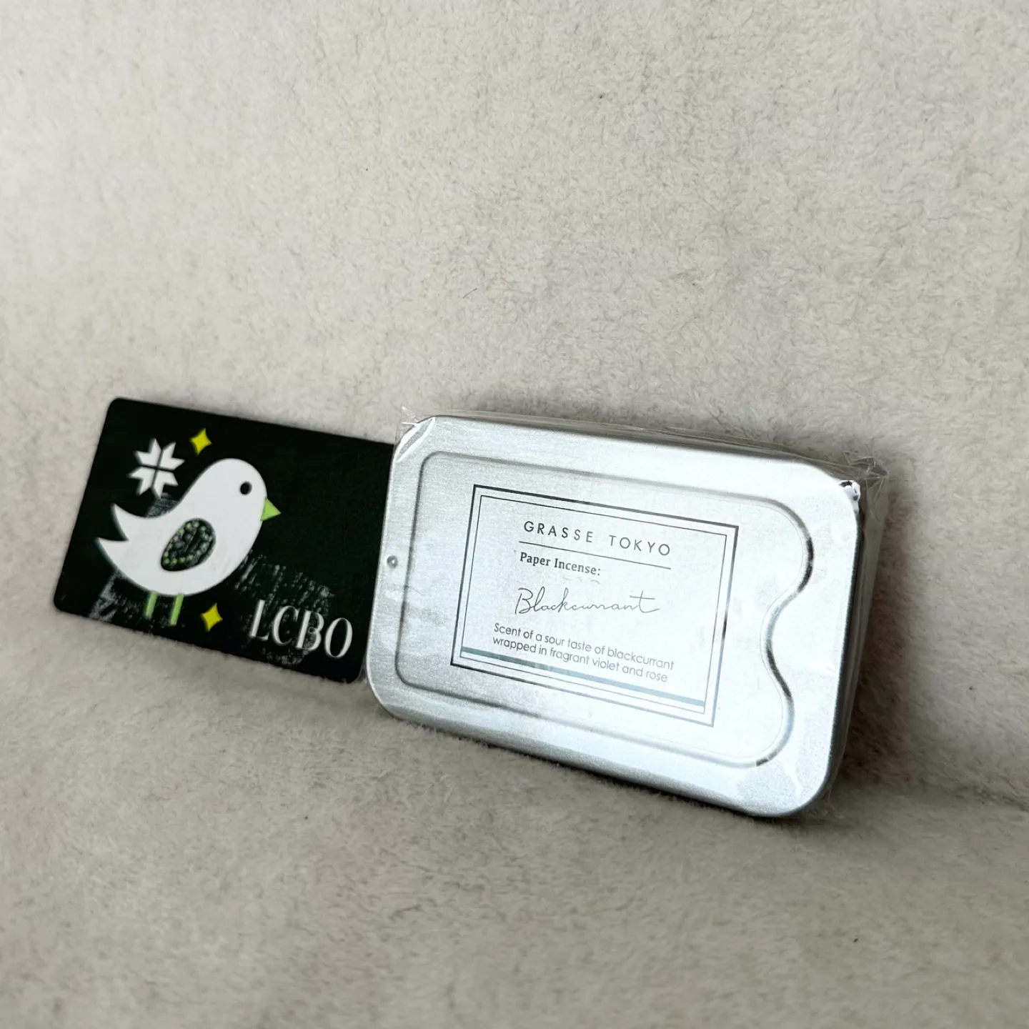 Grasse Tokyo Japan Blackcurrant Paper Incense Home Fragrance image indicator(4)