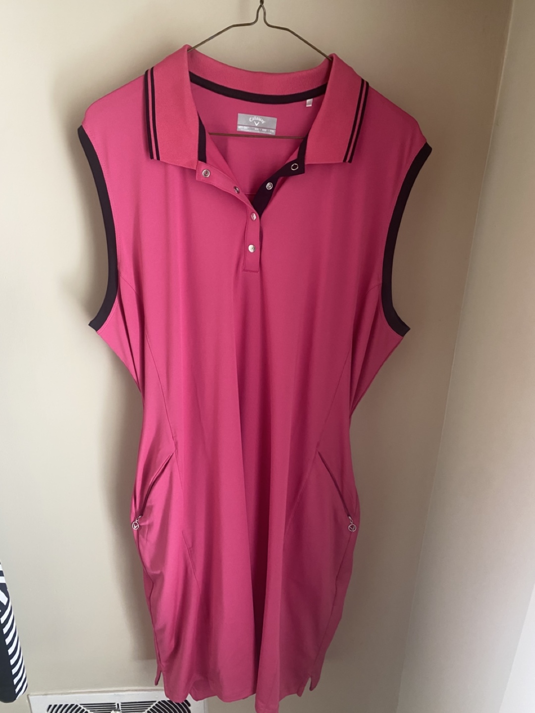 Callaway Opti-Dri Pink Golf Dress - XXL